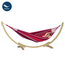 Load image into Gallery viewer, Apollo & Marine Hammock Set Fuego Red