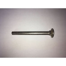 Load image into Gallery viewer, Metal rod with threaded end on a grey background