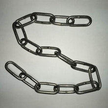 Load image into Gallery viewer, Metal chain on a grey background