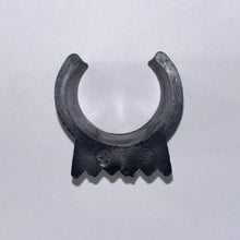 Load image into Gallery viewer, Black metal clip on a white background