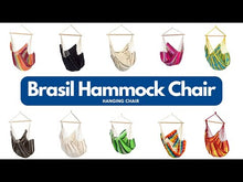 Load and play video in Gallery viewer, Brasil Mocca Hammock Chair

