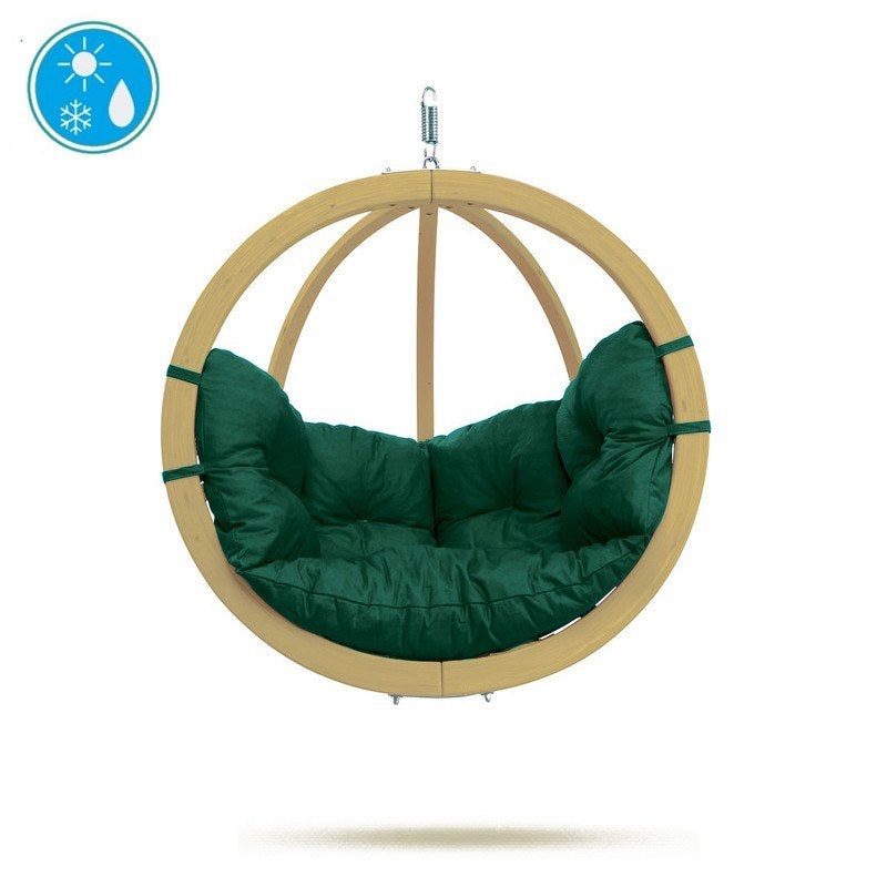 Globo Single Terracotta Hanging Chair