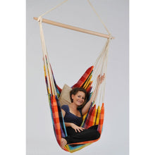 Load image into Gallery viewer, Brasil Rainbow Hammock Chair - Amazonas Online UK