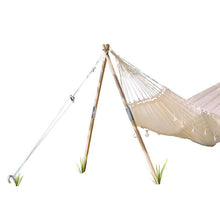 Load image into Gallery viewer, Madera Wooden Post Hammock Stand - Amazonas Online UK