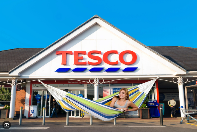 Our hammocks swinging into Tesco stores nationwide