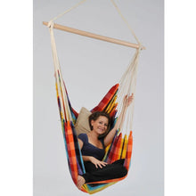Load image into Gallery viewer, Brasil Hanging Chair Wooden Stand Set
