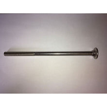 Load image into Gallery viewer, Metal rod with threaded end on a white background
