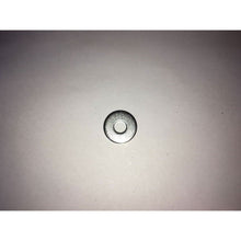 Load image into Gallery viewer, Close-up of a metallic drain cover on a light grey background
