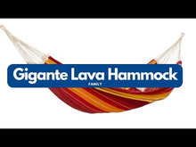 Load and play video in Gallery viewer, Gigante Lava Family Hammock
