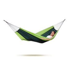 Load image into Gallery viewer, Silk Traveller Hammock Set Forest Green
