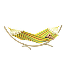 Load image into Gallery viewer, Amazonas Single Star Vanilla Hammock Set
