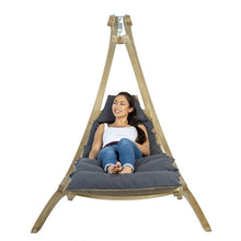 Load image into Gallery viewer, Amazonas Hammock Chair Swing Lounger Grey Set
