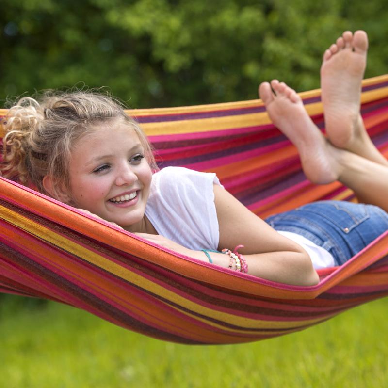 Yellow Leaf Hammocks Amaca Kilauea - In Acrilico Morbido, Resistente Alle Intemperie, Capacità 150kg - Leggera E Portatile