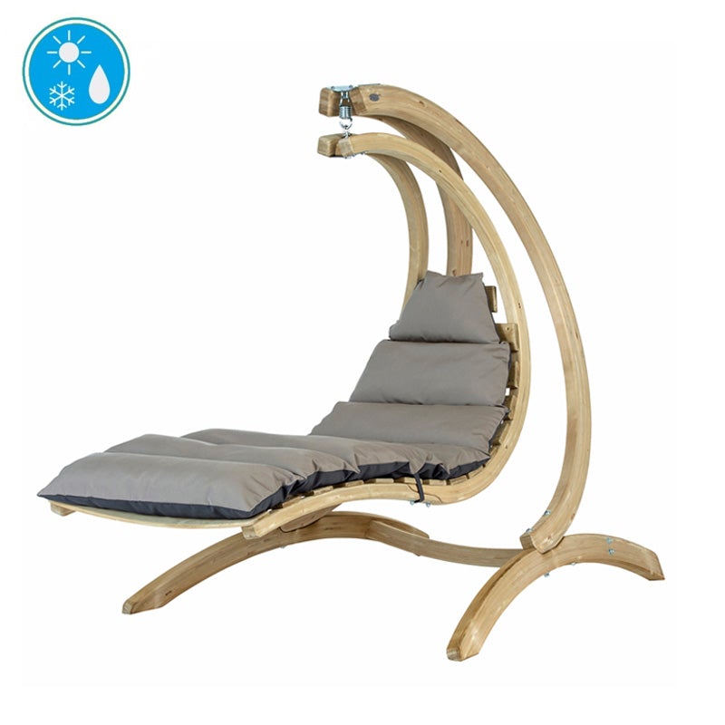 Amazonas Hammock Chair Swing Lounger Grey Set