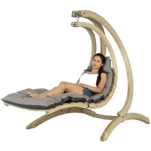 Load image into Gallery viewer, Amazonas Hammock Chair Swing Lounger Grey Set
